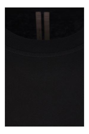 Black Cotton Jersey Oversized T-Shirt RICK OWENS | RU01F2283JA09